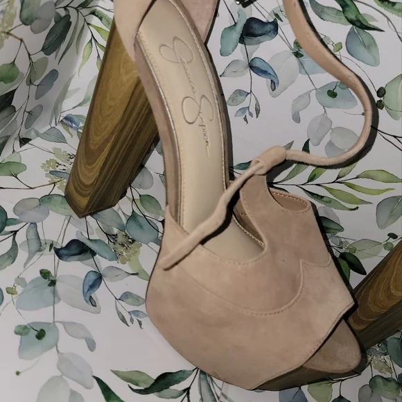 Jessica Simpson Dany Heeled Platform Sandals - Picture 5 of 14